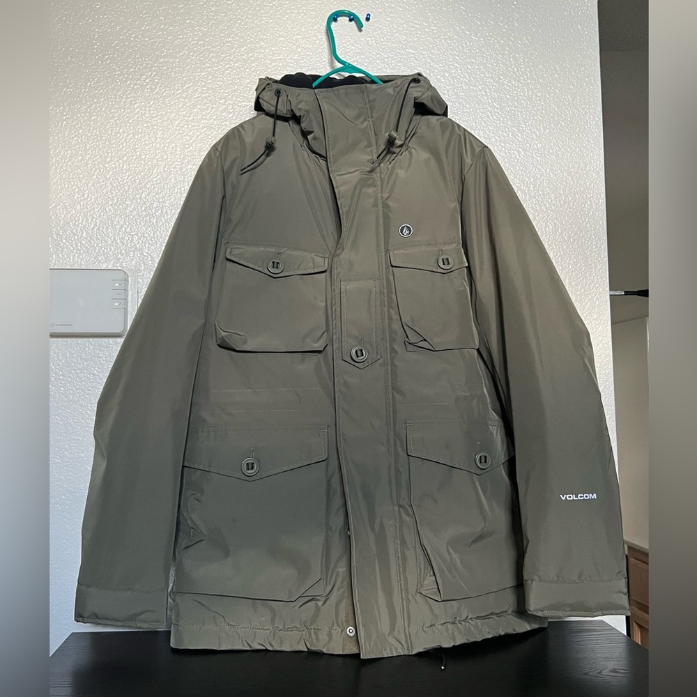Volcom Men's Military Green Field Jacket